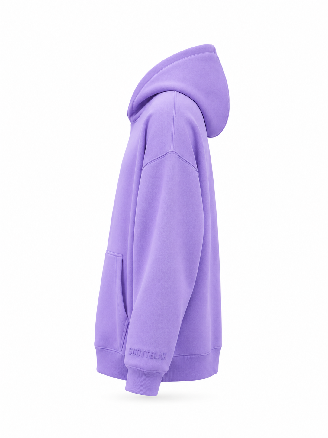 SCOTTBLAK Premium Oversized Lavender Hoodie