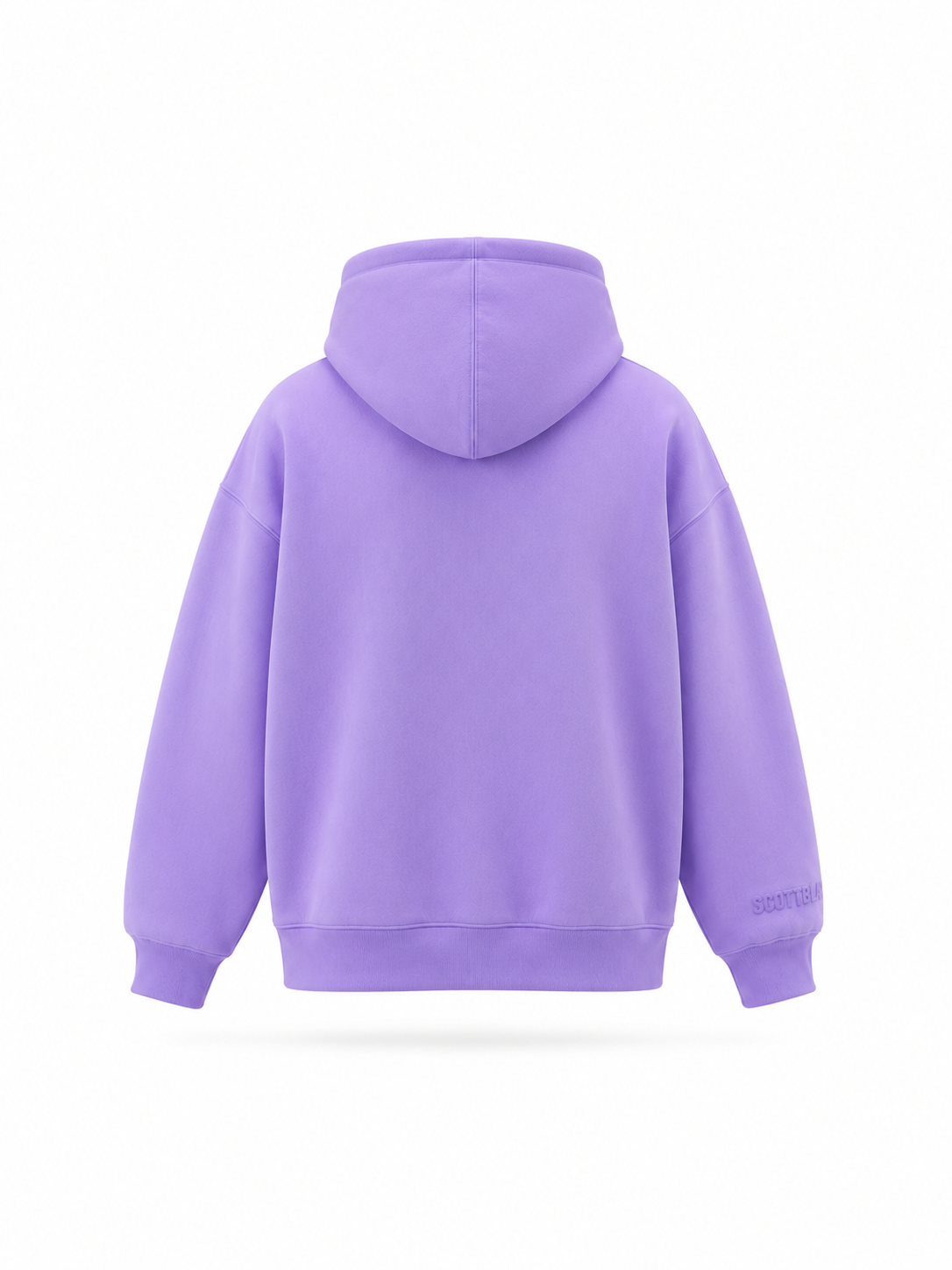 SCOTTBLAK Premium Oversized Lavender Hoodie