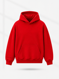 SCOTTBLAK Premium Oversized Red Hoodie