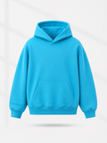 SCOTTBLAK Premium Oversized Aqua Blue Hoodie