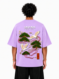 SCOTTBLAK Japan Heritage Oversized Puff Tee – Lavender