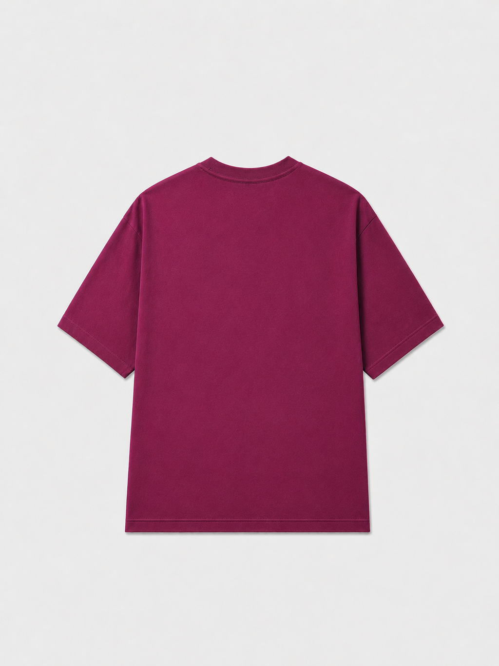 Scott Blak Puff Graphic Oversized T-Shirt – Light Burgundy