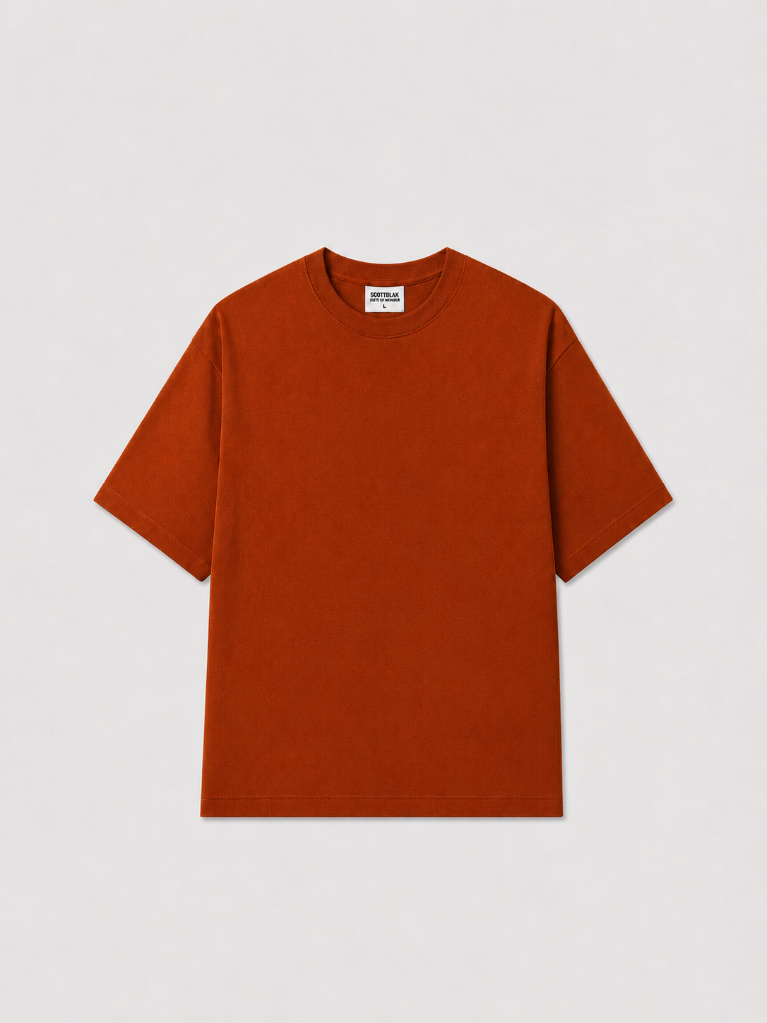 SCOTTBLAK Style Simplified Oversized Tee