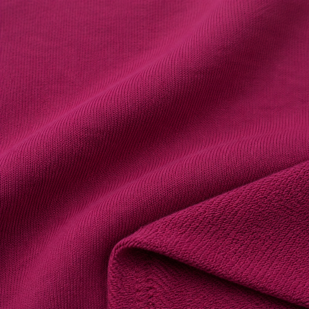 Magenta Zebra 3D Puff Print Oversized T-Shirt | 240 GSM French Terry Cotton