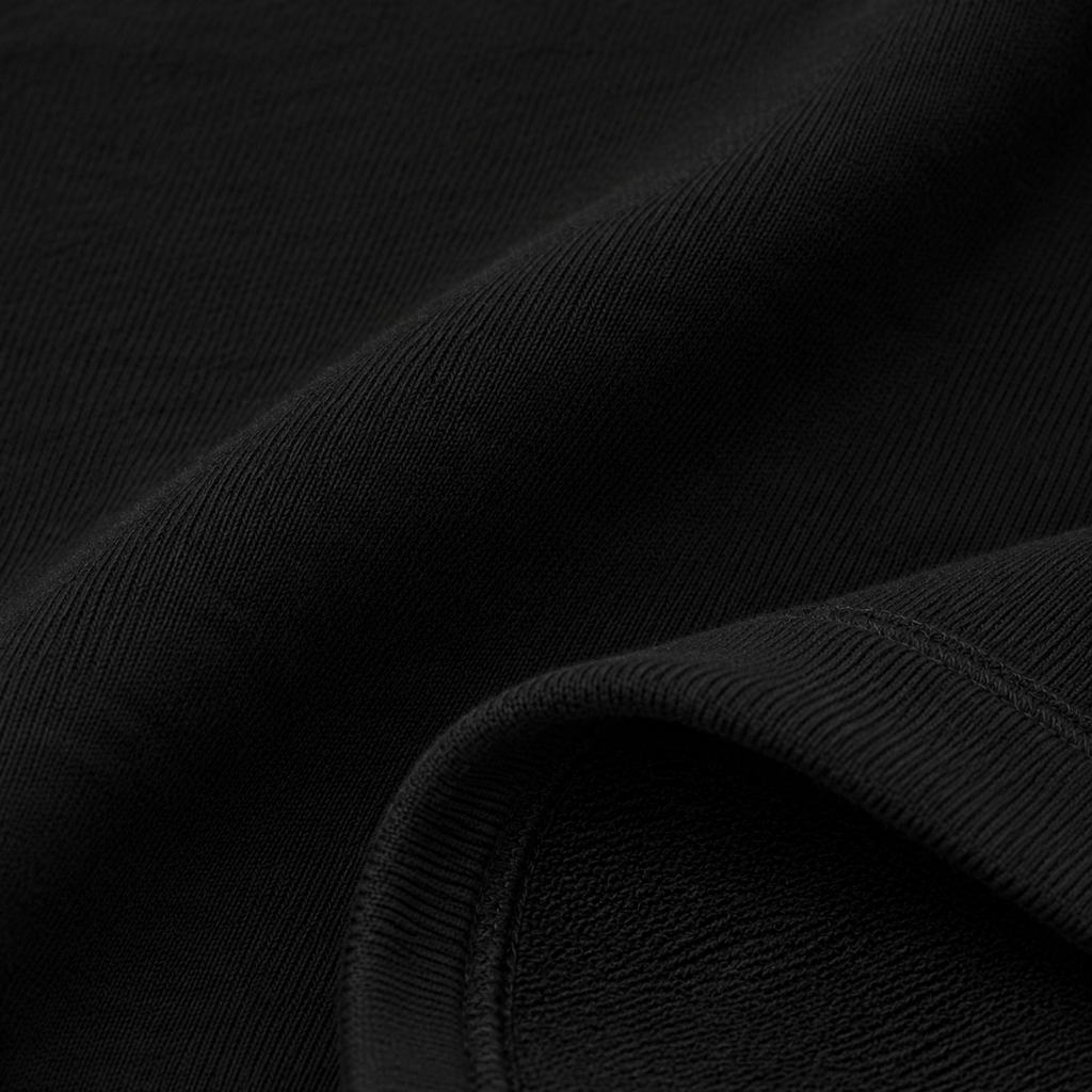 Black Zebra 3D Puff Print Oversized T-Shirt | 240 GSM French Terry Cotton