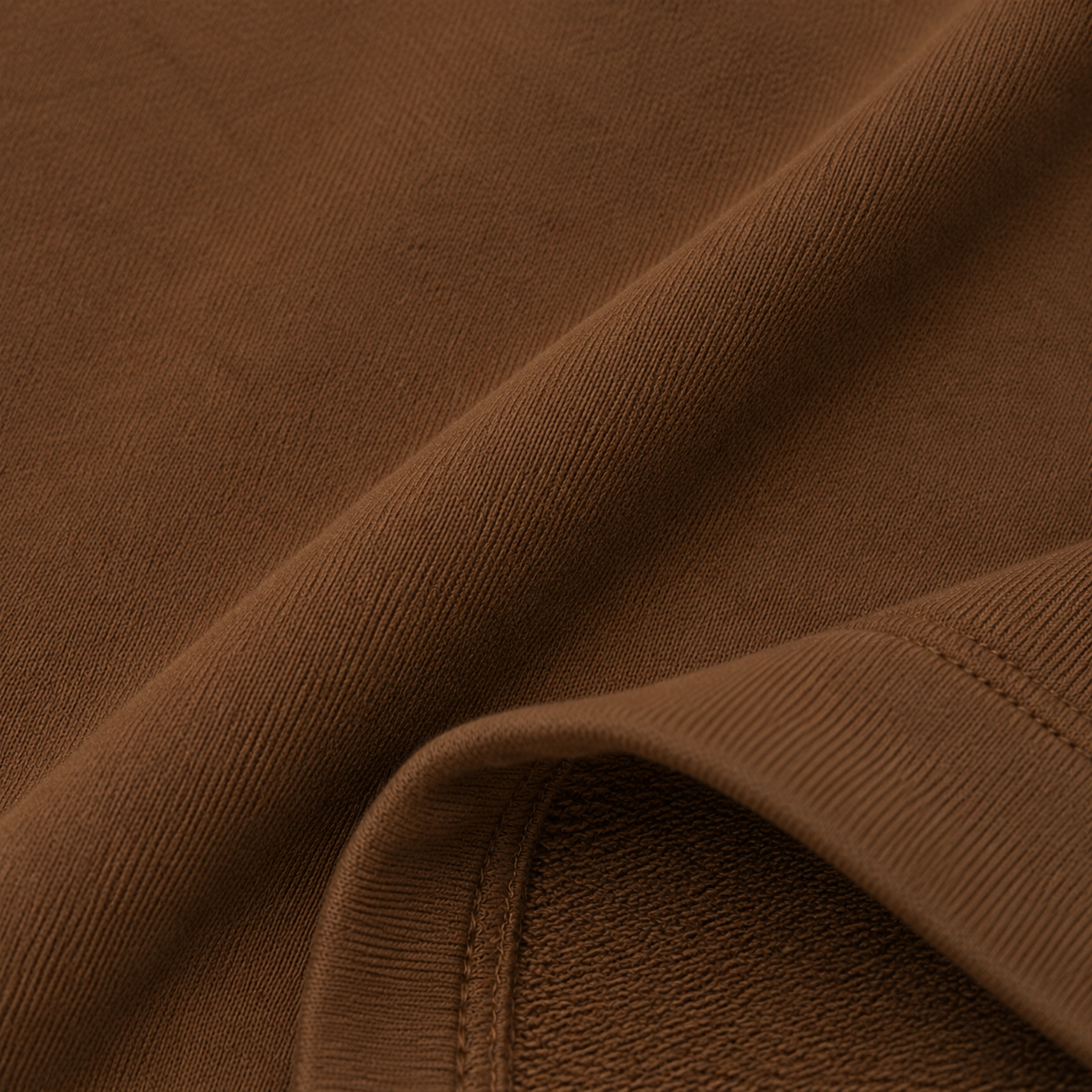 Brown Zebra Puff Print Oversized T-Shirt – 240 GSM French Terry Cotton