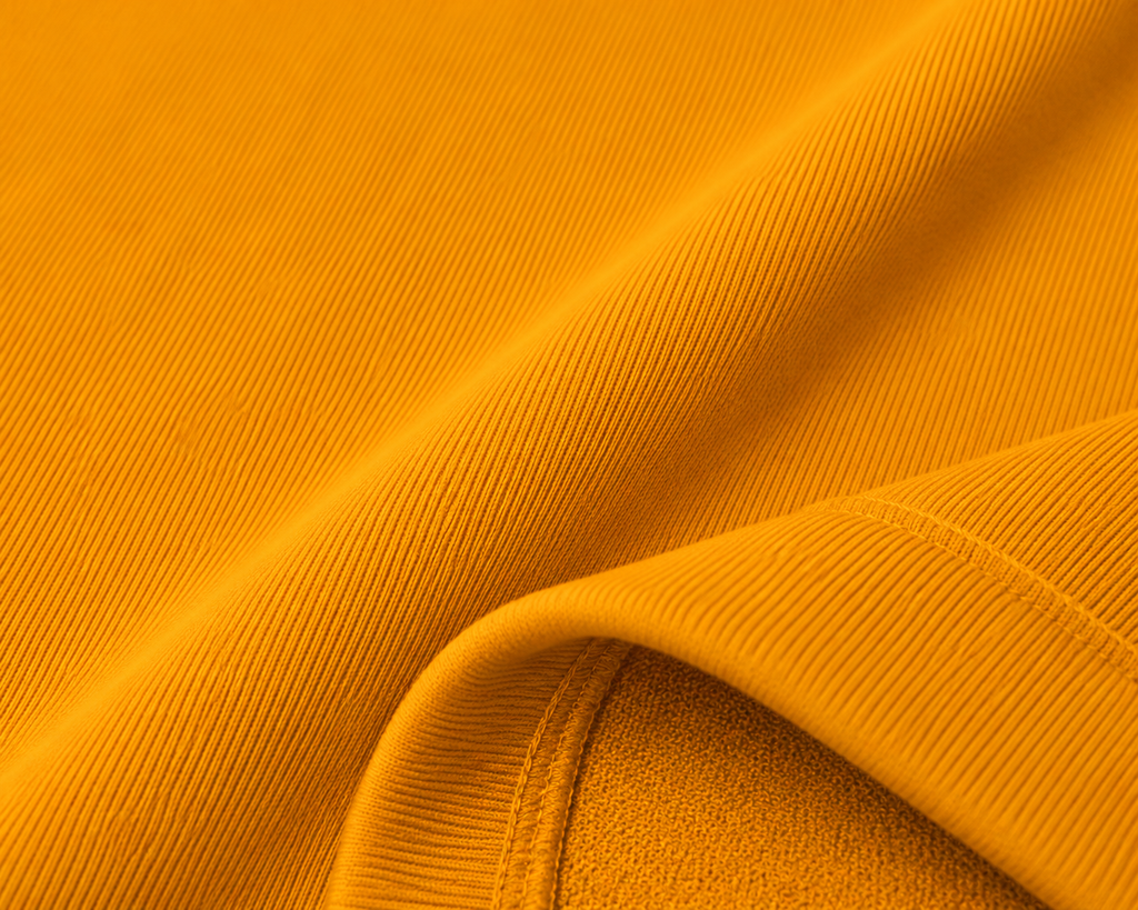 Scott Blak Puff Graphic Oversized T-Shirt – Mustard Yellow