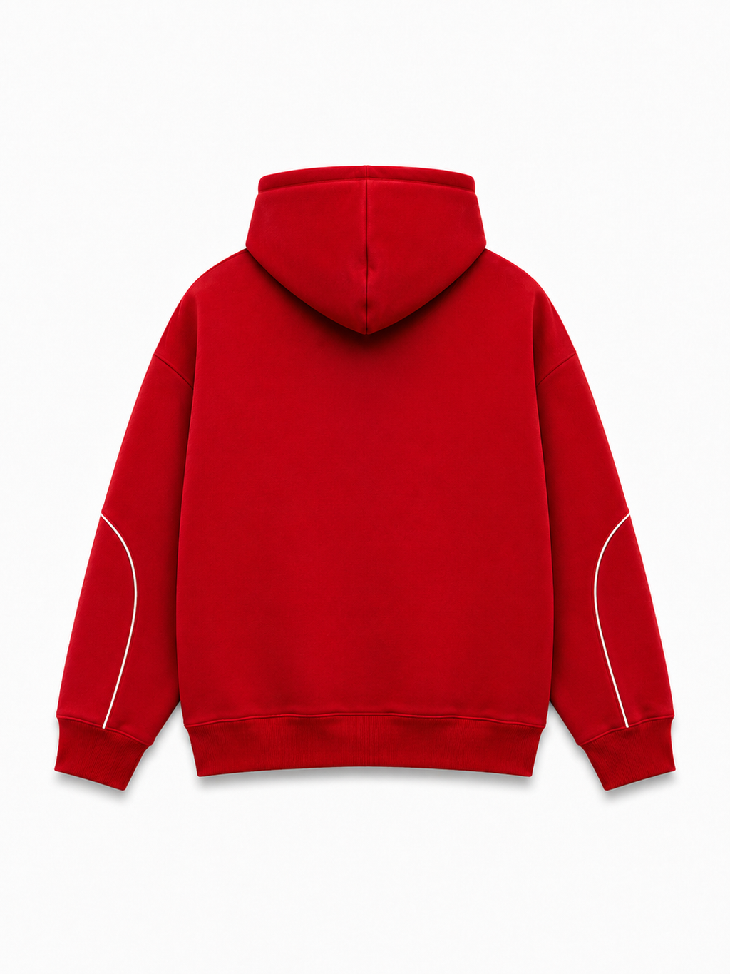 Premium Oversized Red Hoodie