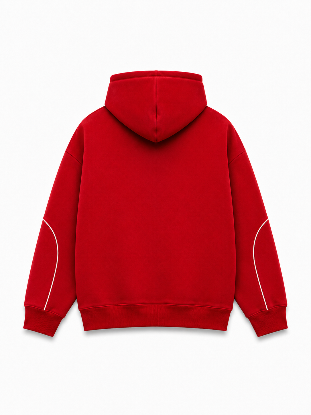 Premium Oversized Red Hoodie