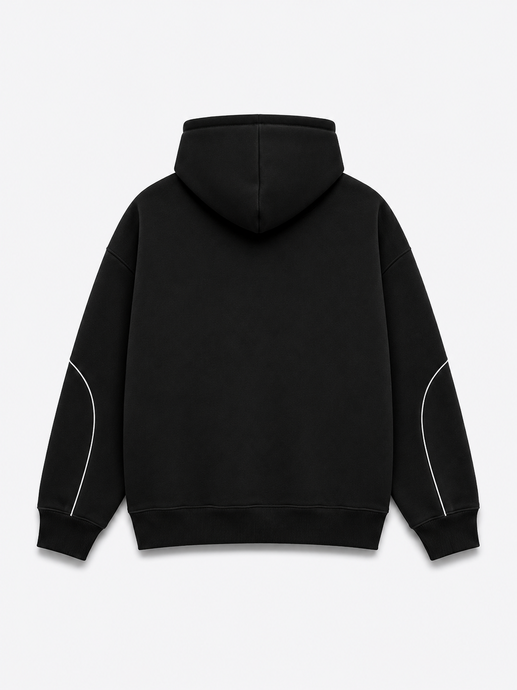 Premium Oversized Black Hoodie