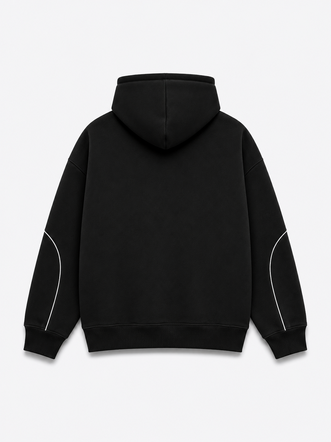 Premium Oversized Black Hoodie