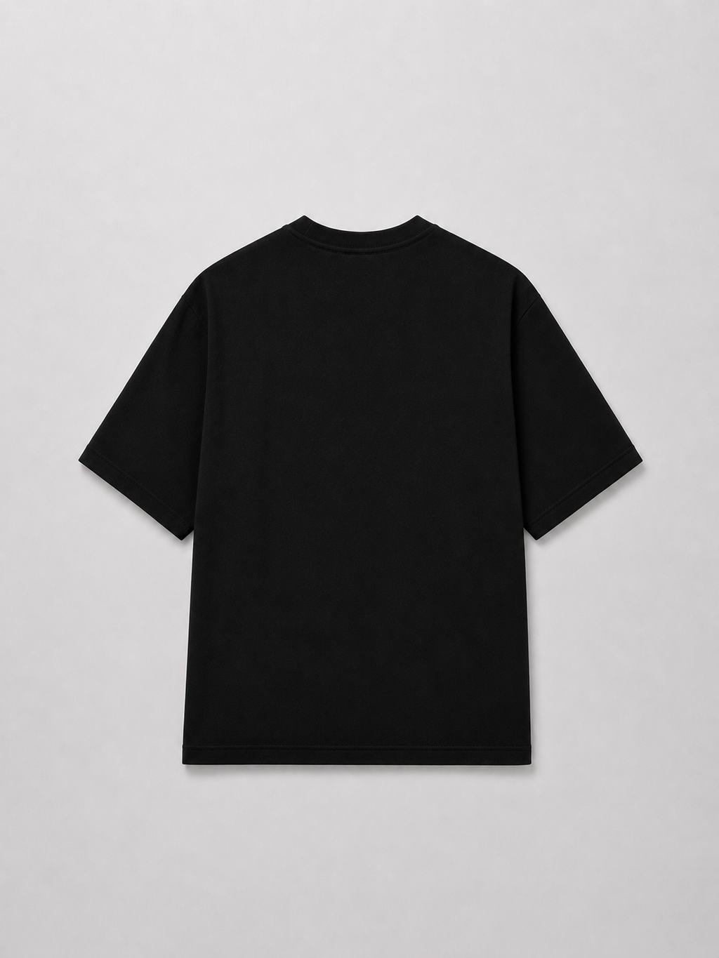 Scott Blak Puff Graphic Oversized T-Shirt – Black