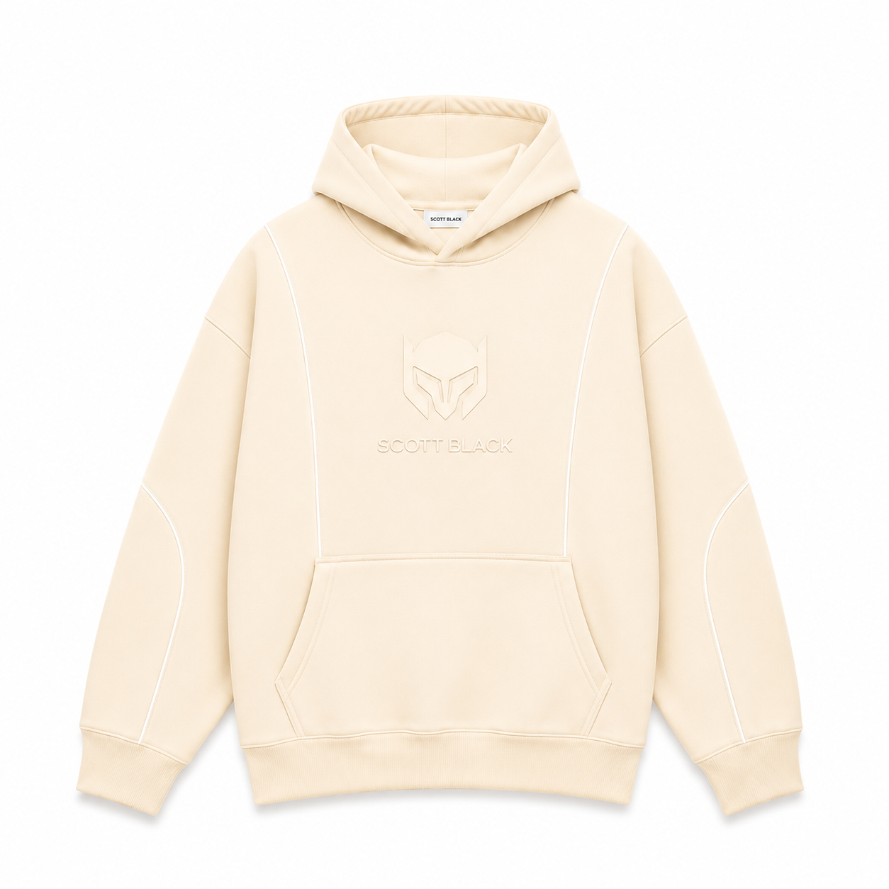 Premium Oversized Beige Hoodie