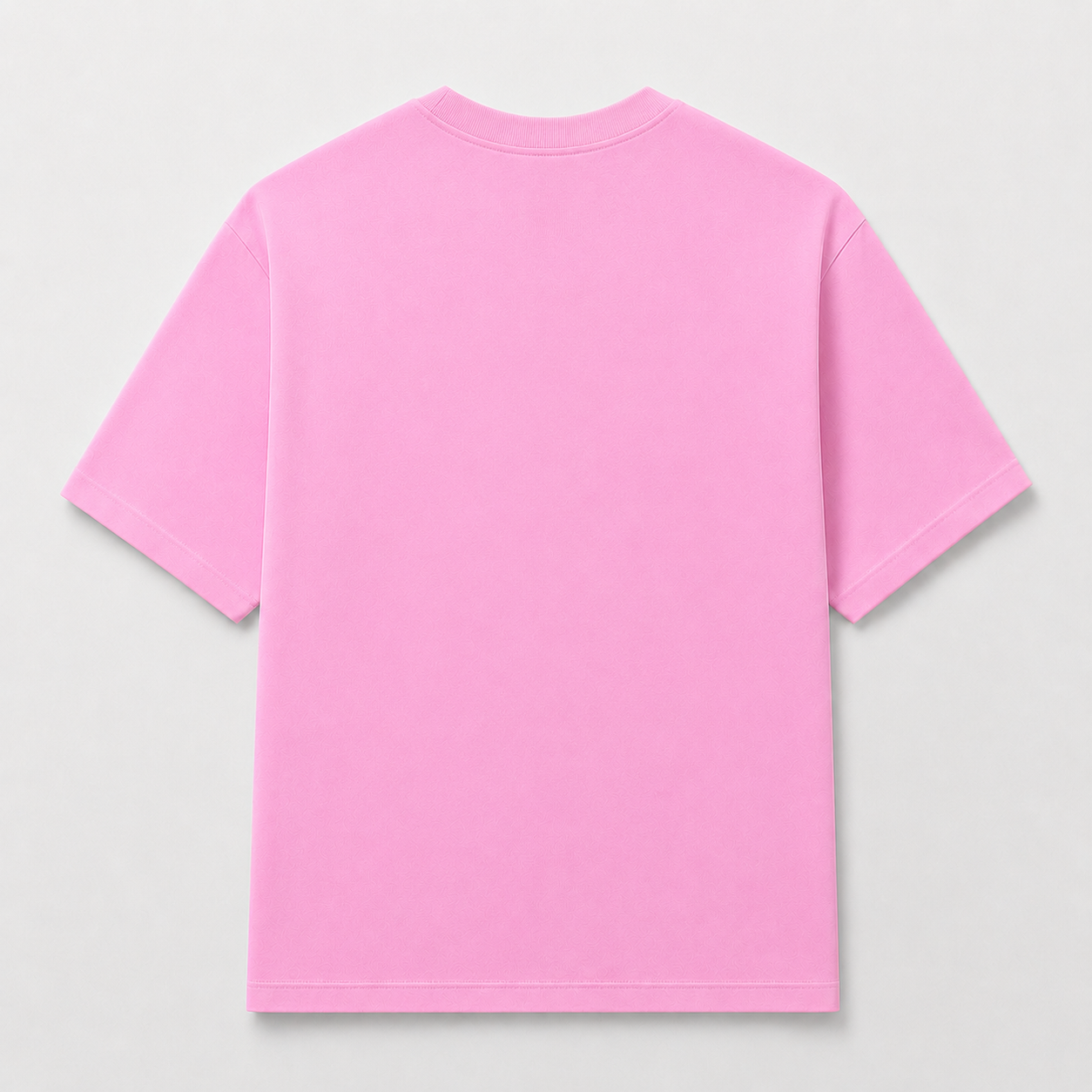 Pink Zebra 3D Puff Print Oversized T-Shirt | 240 GSM French Terry Cotton